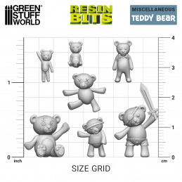 3D printed set - Teddy Bear