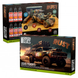 Set Pigments Liquides - Rouille