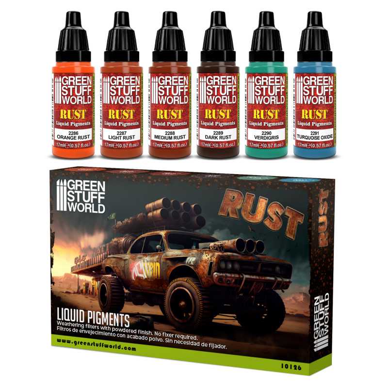Liquid Pigments Set - Rust Liquid Pigments Set - Rust