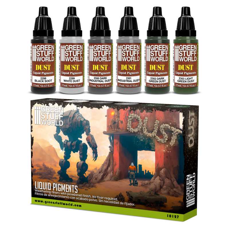 Set Pigmentos Liquidos - Polvo Set Pigmentos Liquidos - Polvo