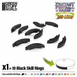 Skill Ring 40mm Black | Blood Bowl Skill Rings