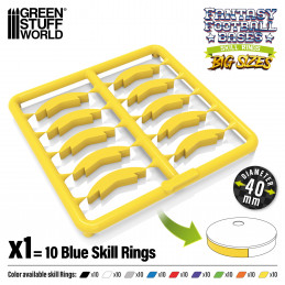 Skill Rings 40mm | Blood Bowl Skill Rings