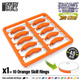 Skill Rings 40mm | Blood Bowl Skill Rings