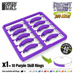Skill Rings 40mm Violett | Blood Bowl Skill Rings