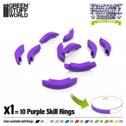 Anelli di abilità di Blood Bowl 32mm Viola | Blood Bowl Skill rings 32mm
