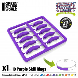 Skill Rings 32mm Violett | Blood Bowl Skill Rings