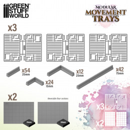 Modular Movement Trays for warhammer