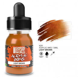Acrylic Ink Opaque- Light Brown | Acrylic Inks