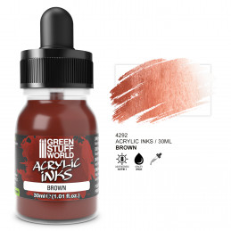 Acrylic Ink Opaque- Brown | Acrylic Inks