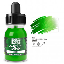 Acrylic Ink Opaque - Green | Acrylic Inks