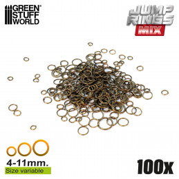 Jumplink Rings Mix | Scale Model Chain