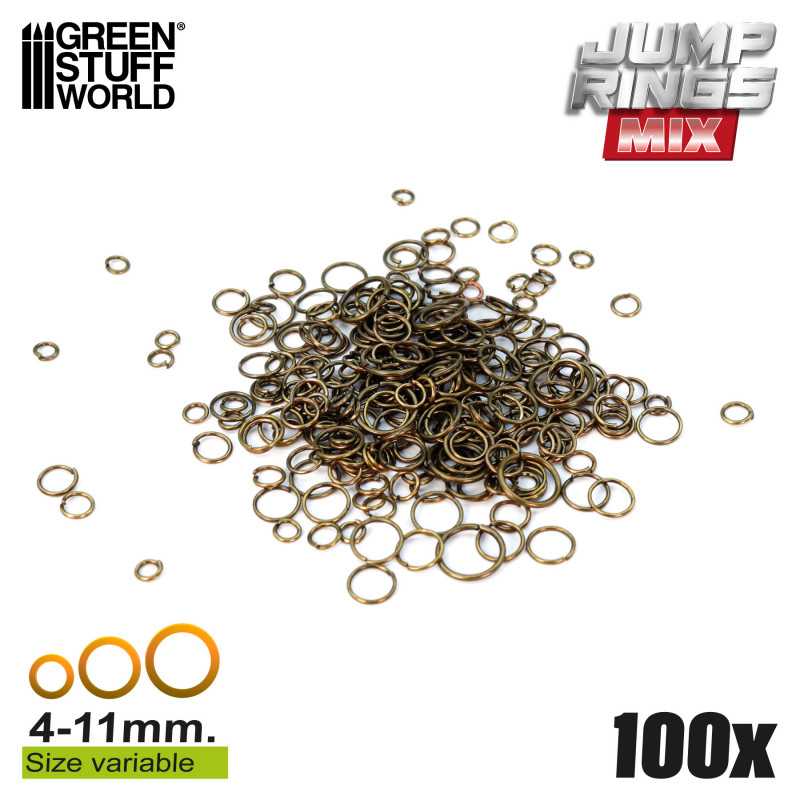 Jumplink Rings Mix | Scale Model Chain Jumplink Rings Mix | Scale Model Chain
