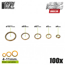Mix de Anillas para cadenas Cadenas