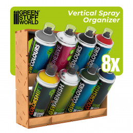 Spray can holders | MDF Wood Displays