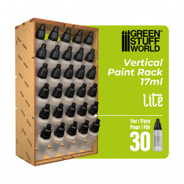Organizzatore Verticale per Colori 17ml - LITE | Legno MDF