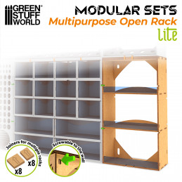 Multipurpose Vertical Organizer - LITE | MDF Wood Displays