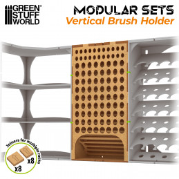 Paint brush holder | Paintbrush organizer