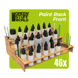 Organizador Modular Pinturas - FRONTAL Organizadores de madera DM