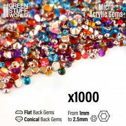 Micro Acrylic Gems | Craft rhinestones