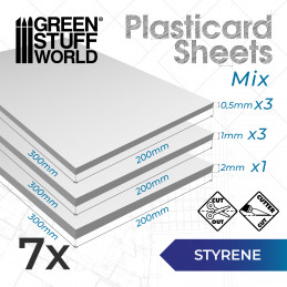 Styrene sheets | Styrene plastic for modeling (HIPS)