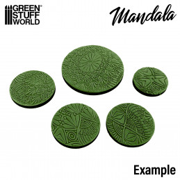 Rodillo Texturizado MANDALA Rodillos con Texturas