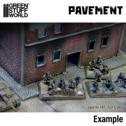 Rolling Pin Pavement 15mm | Textured Rolling Pins