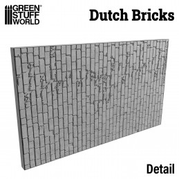 Rolling Pin DUTCH Bricks | Textured Rolling Pins