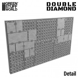 Rouleaux texturés - DIAMANT DOUBLE | Rouleaux Texturés