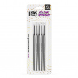 Clay Shapers SIZE 0 - WHITE SOFT | Colour Shapers