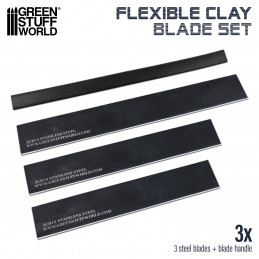 Flexible CLAY blade set | Cutting tools and accessories