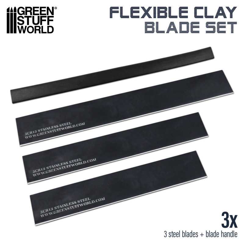 Set Lames flexibles avec poignée | Outils de Coupe Set Lames flexibles avec poignée | Outils de Coupe