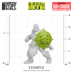 God of change Bucklers Shields compatible with Warhammer the Old World and Tzeentch
