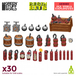 Old World Explosives compatible with Warhammer The Old World and any dwarf army