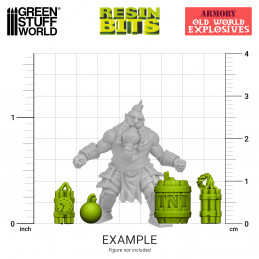Old World Explosives compatible with Warhammer The Old World and any dwarf army