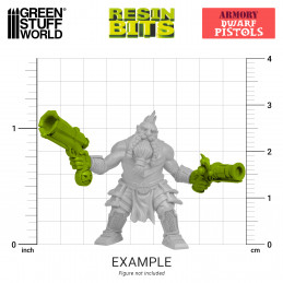 Dwarf Pistols compatible with Warhammer: The Old World and any dwarf army