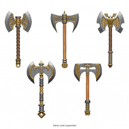 Two Handed Dwarf Axes compatible with Warhammer: The Old World and any dwarf army