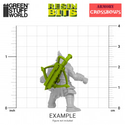 Dwarf Crossbows compatible with Warhammer: The Old World and any dwarf army.