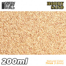 Thick Hobby Sand - Natural 200ml | Hobby Sand