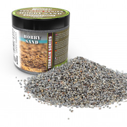 Thick Hobby Sand - Dark Grey 200ml | Hobby Sand