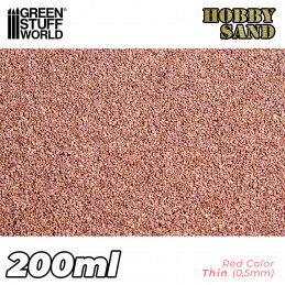 Thin Hobby Sand - Red 200ml