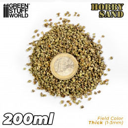 Thick Hobby Sand - Field Sand 200ml