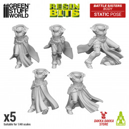 DakkaDakka - Battle Sisters of Repentance - Static Pose Bodys