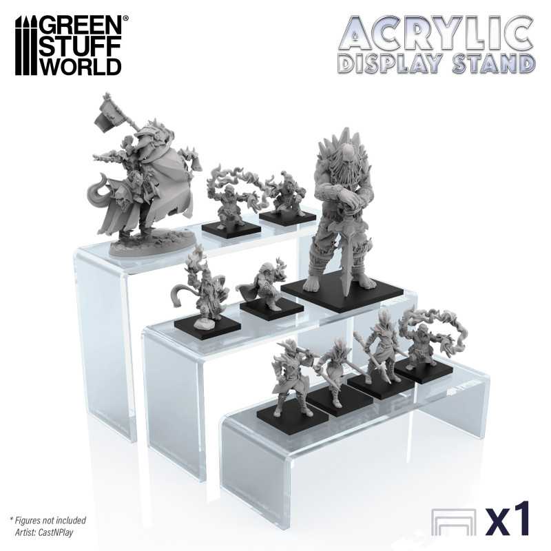 Acrylic display stand | Acrylic risers for miniatures Acrylic display stand | Acrylic risers for miniatures