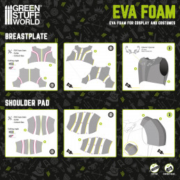 EVA foam Cosplay 5mm | the best Cosplay Foam 5mm