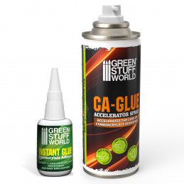 CA glue and accelerator | Cyanoacrylate glue and activator