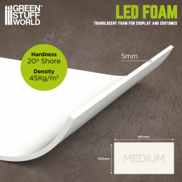 Mousse LED pour Cosplay | LED Foam