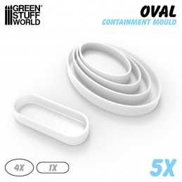 Containment Molds for Oval Bases | Containment Molds