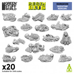 Skeleton Remains 1:48 | Undead skeletons