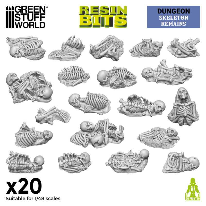 Skeleton Remains 1:48 | Undead skeletons Skeleton Remains 1:48 | Undead skeletons