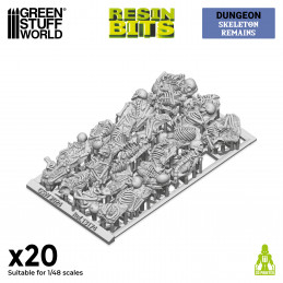 Skeleton Remains 1:48 | Undead skeletons